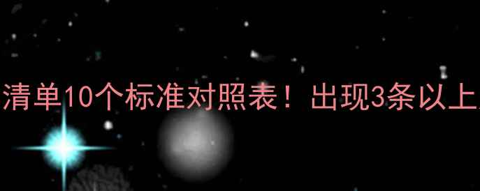 图片 心理健康自查清单10个标准对照表！出现3条以上建议及时干预