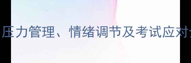 图片 教师心理健康与职业发展：压力管理、情绪调节及考试应对全攻略（含120+实用技巧）