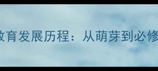 图片 ✨大学心理健康教育发展历程：从萌芽到必修课的必看干货！2