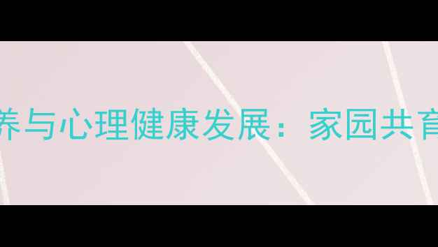 图片 幼儿社交能力培养与心理健康发展：家园共育策略与科学方法