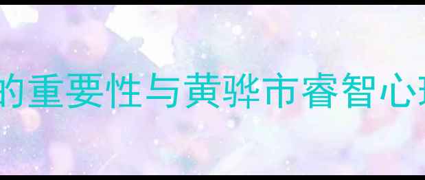 图片 心理健康服务在新时代的重要性与黄骅市睿智心理服务中心的创新实践2