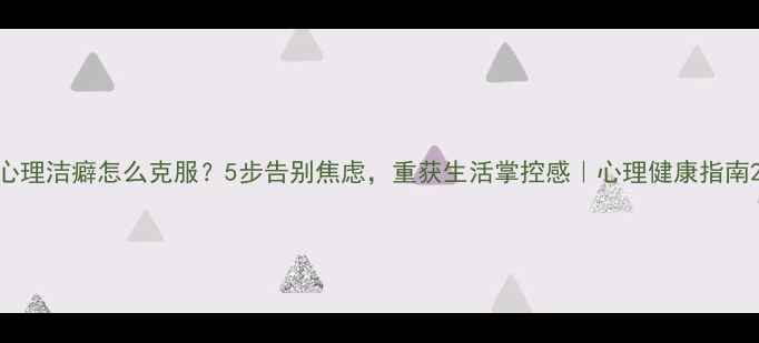 图片 心理洁癖怎么克服？5步告别焦虑，重获生活掌控感｜心理健康指南2