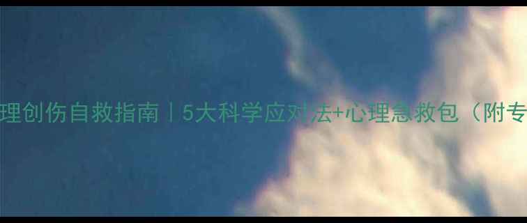 图片 空难后心理创伤自救指南｜5大科学应对法+心理急救包（附专业资源）